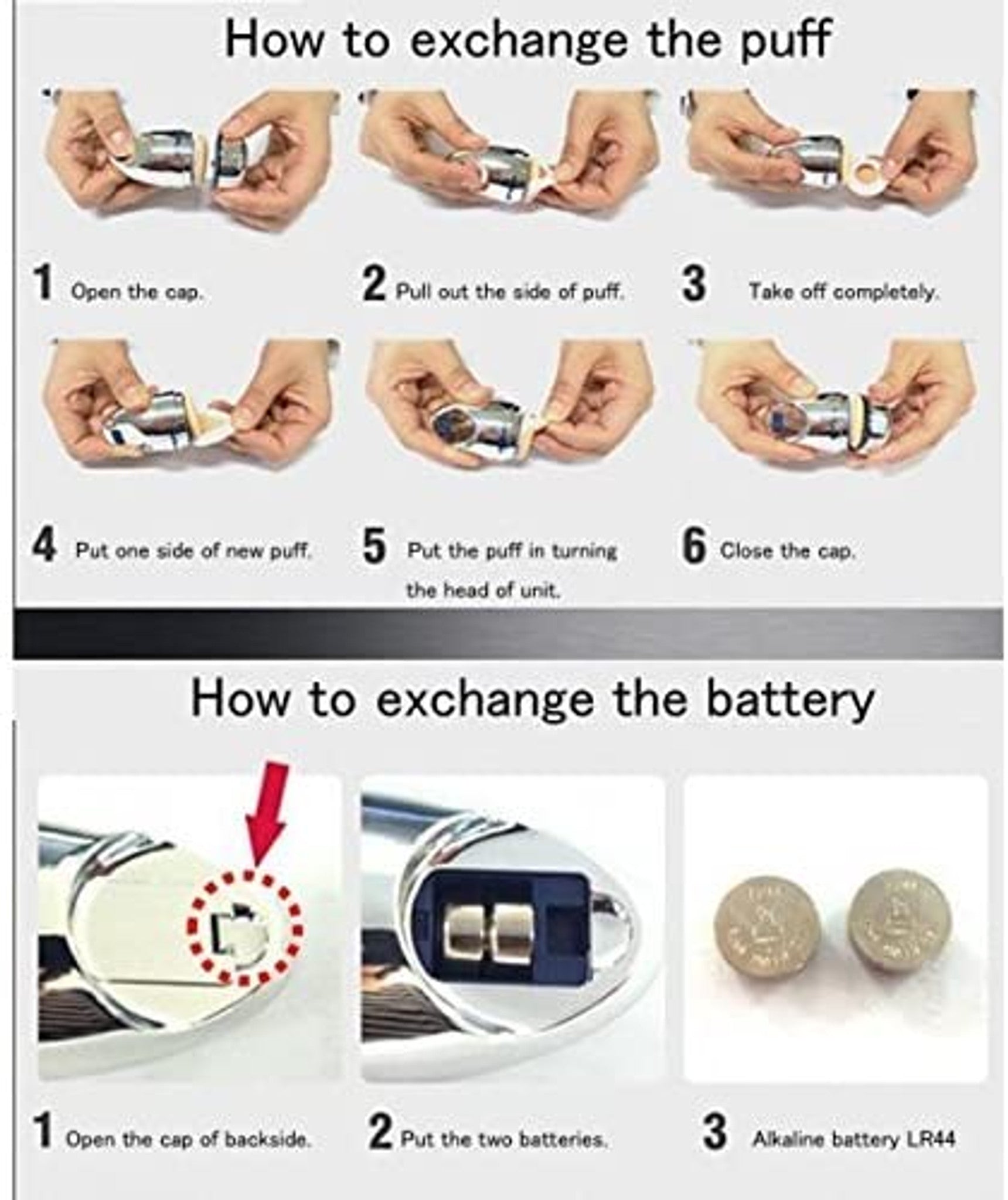 Electronic" Auto Make-Up" Applicator Device