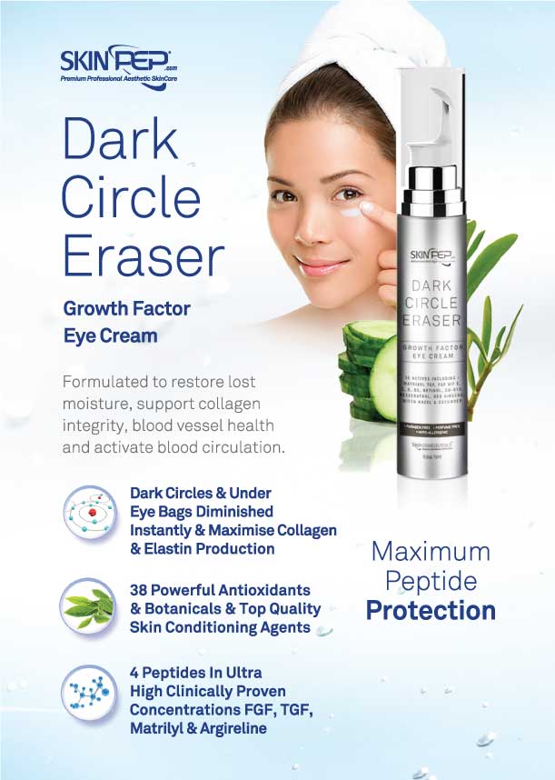 Dark Circle Eraser Eye Cream (Peptide Growth Factors)