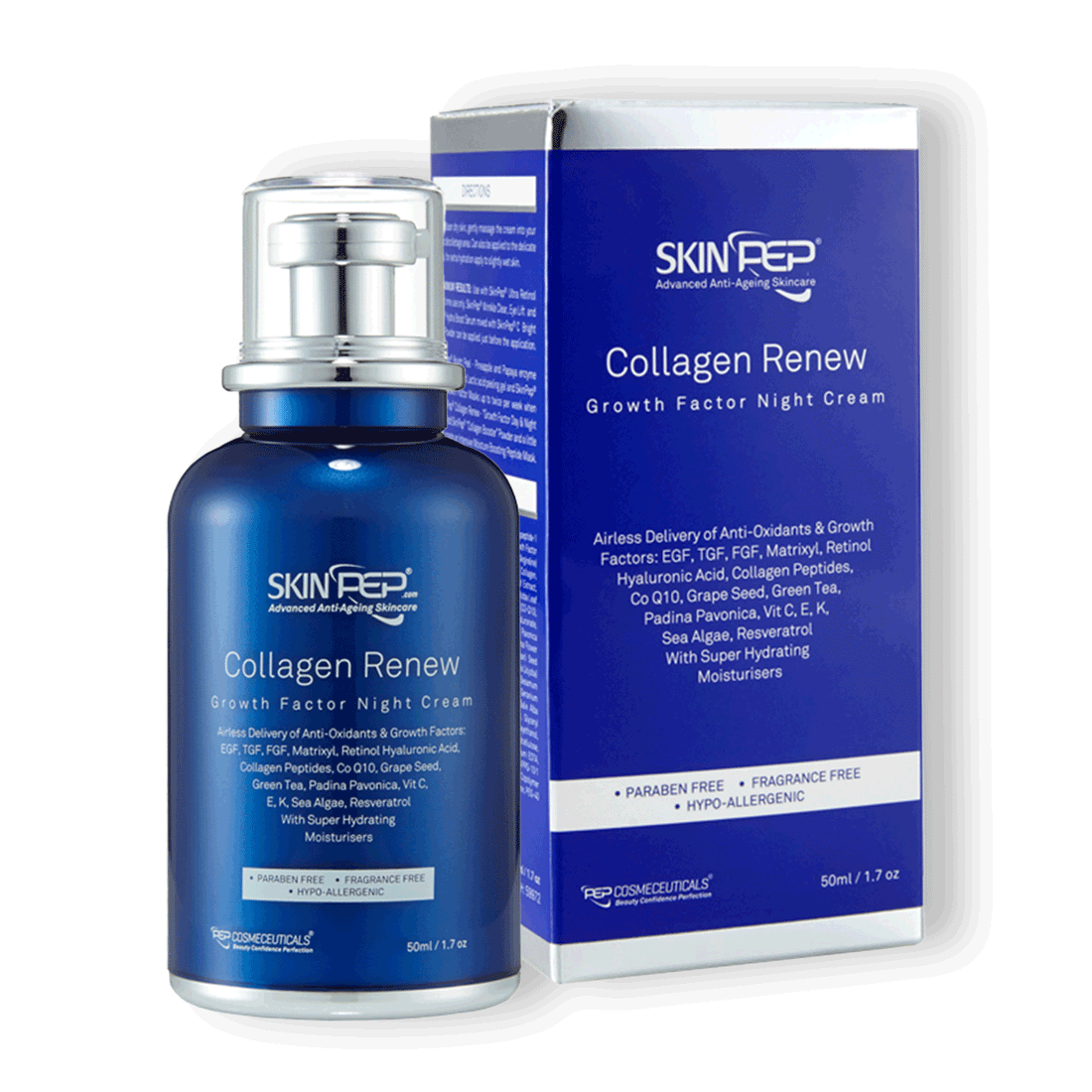 Collagen ReNew Night Cream (Peptide Growth Factors)