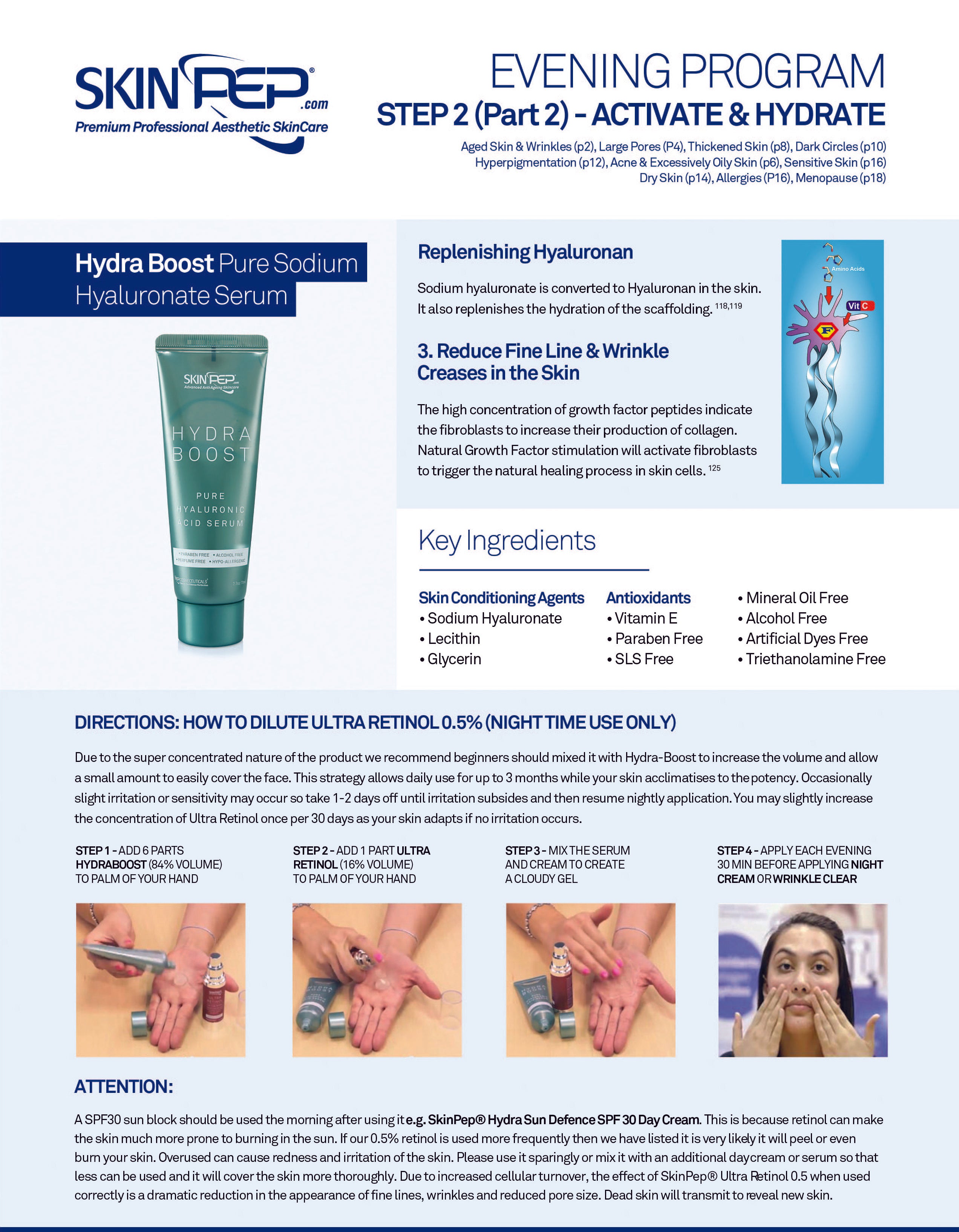 Hydra Boost (Pure Hyaluronic Acid) Serum