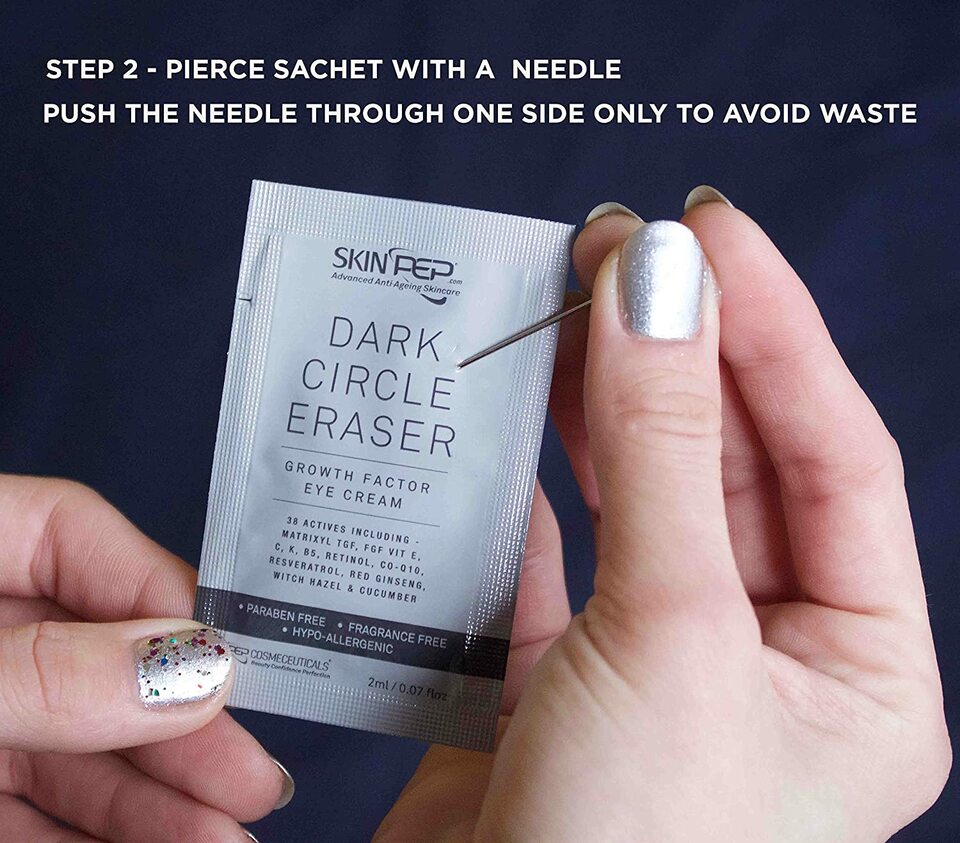 Dark Circle Eraser Eye Cream (Peptide Growth Factors)