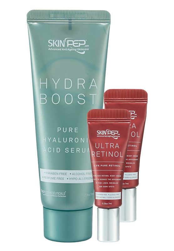Ultra Retinol 0.5% + Hydro Boost Combo Night Cream (Peptide Growth Factor Resurface)