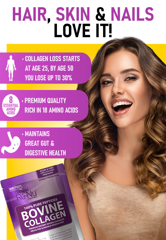 Bovine Collagen Peptides Hydrolysate Powder Granules 100% Pure - Halal Certified