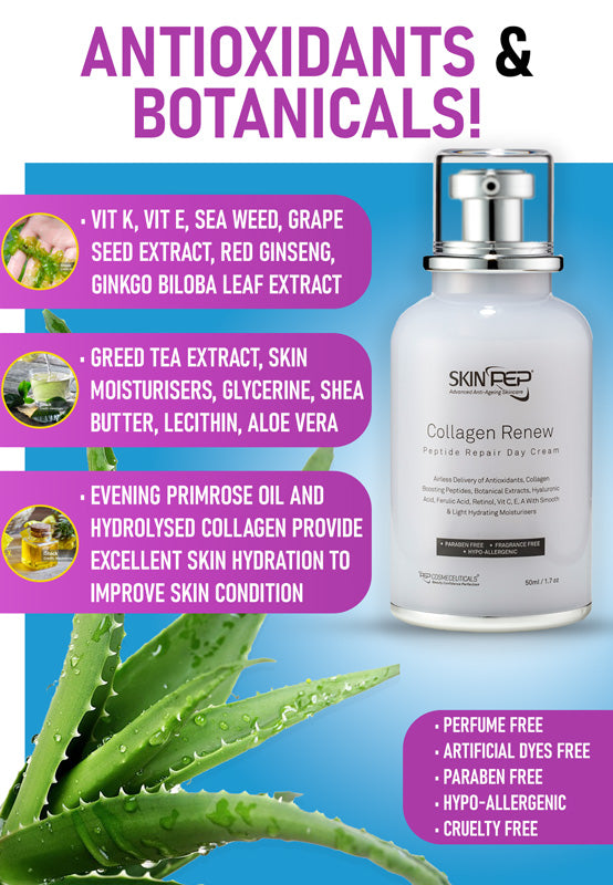 Collagen ReNew Day Cream (Peptide Growth Factors)