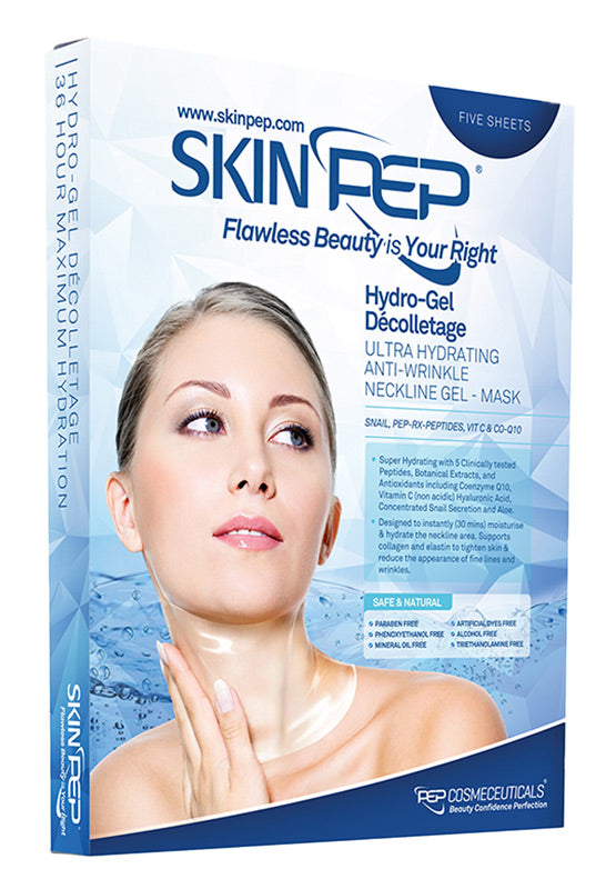 Collagen Decolletage Glow Mask for Radiant Skin