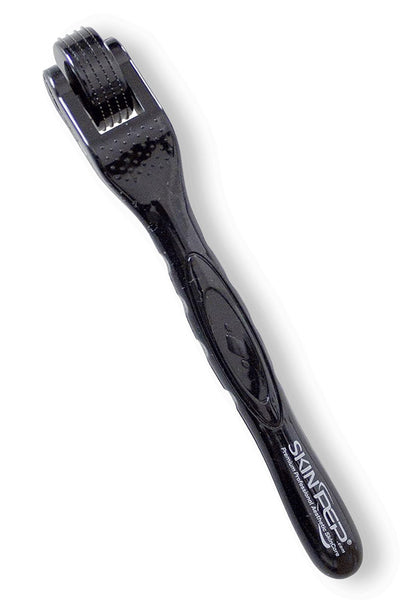 Derma Roller For Eyes - 540 Titanium &amp; Gold Micro Needles 0.3mm By SkinPep®