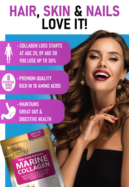 Marine Collagen + Vitamins Peptide Hydrolysate Granules Powder