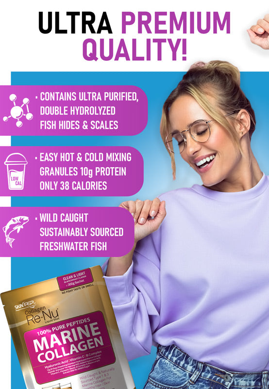 Marine Collagen + Vitamins Peptide Hydrolysate Granules Powder
