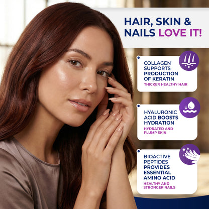 Ultra Purified Collagen Peptide Complex Capsules | 2000 Dalton Bioactive Vitamin C Enhanced Synthesis |Triple Filtered, Double Hydrolysed | Grass Fed Bovine Collagen Supplement For Women &amp; Men | SkinPep