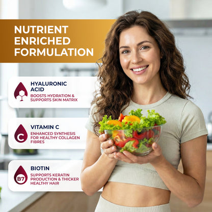 Marine Collagen Peptides Capsules | Wild Caught | Bioactive 1500 Daltons | Hyaluronic Acid | Vitamin C | Clean &amp; Pure | No Fillers &amp; Binders | Collagen Supplements For Women &amp; Men | SkinPep